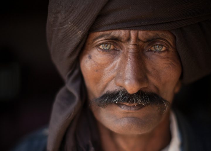Portrait of a Fairtrade cotton farmer in India