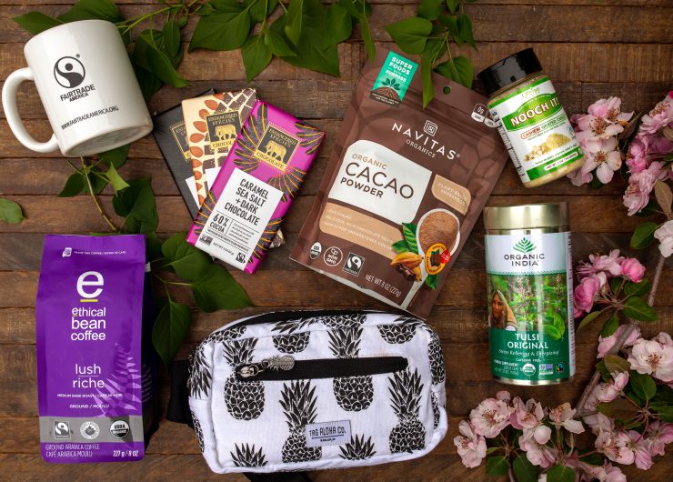 Mix of Fairtrade certified products included in the Choose Fairtrade. Choose the Planet. 2021 Giveaway