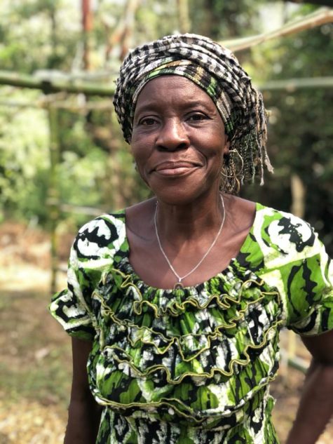 Agnes Senesie, cocoa farmer