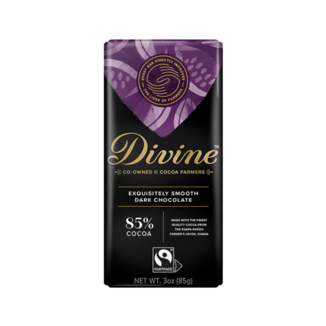 Divine 85% Dark Chocolate
